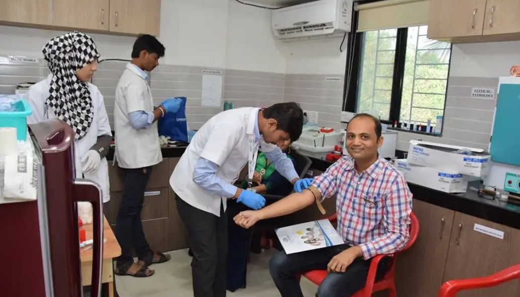 14th April 2019 Health Check up in Association with Jain Social Group in PCMC