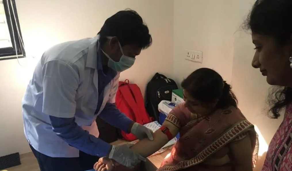 14th April 2019 Health Check up in Association with Jain Social Group in PCMC